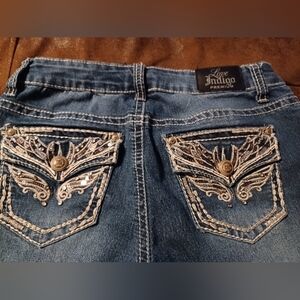 Love Indigo size 4 capri